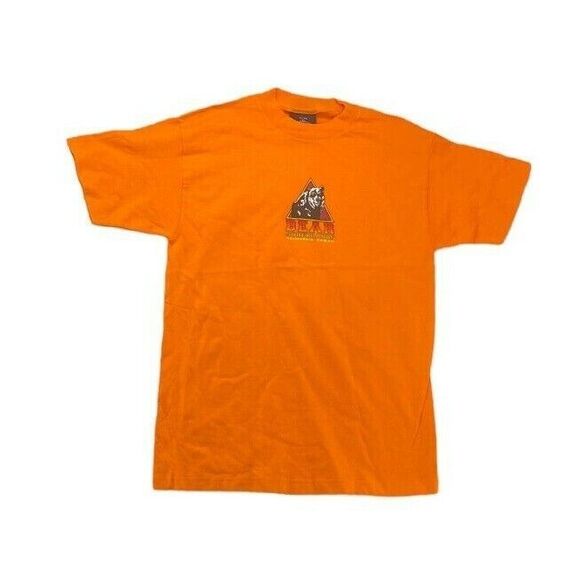 Bear Surfboards Shirt Mens Medium Orange North Shore Vintage 1990's Graphic Logo - Picture 3 of 6